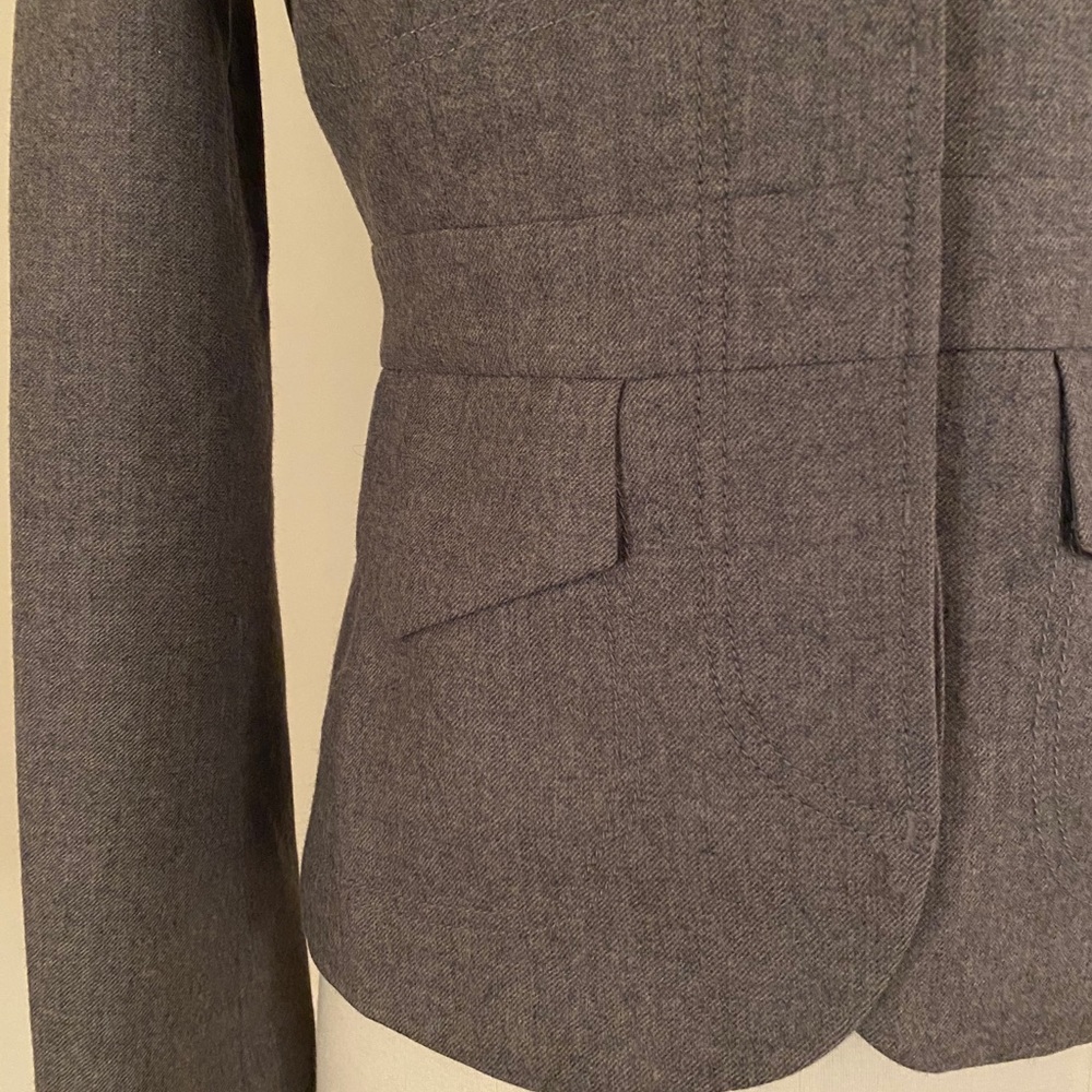 Banana Republic- Gray Military Blazer